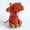 Hoooked Amigurumi DIY Kit W/Eco Barbante Yarn-Highland Cow Aiden